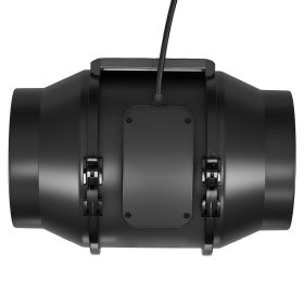 Inline Duct Fan, 6 in Quiet Inline Exhaust Fan, 380 CFM Powerful AC-Motor Ventilation Fans for Cooling Booster, High Air Flow