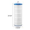 Pool Filter Cartridge, 120 Sq. Ft Spa Hot Tub Filter Cartridge Replacement, Compatible with Hayward CX1200RE, Pleatco PA120, Unicel C-8412