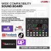 5 CORE Condenser Microphone Bundle, Podcast Equipment Bundle w/Mixer, Mic Arm Stand, Shock Mount